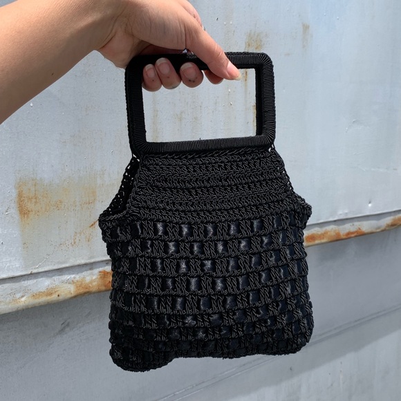 Handbags - mini knit purse